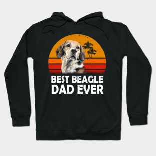 Dog Vintage Best Beagle Dad Ever Gifts Lover T-Shirt Hoodie